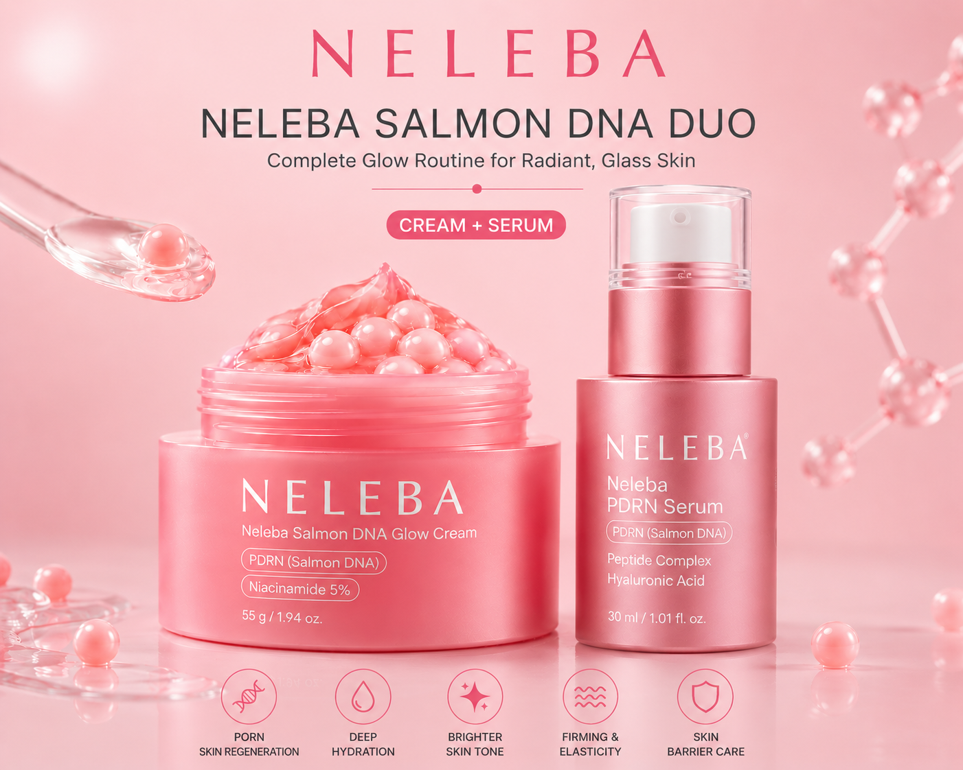 Neleba Salmon DNA Duo