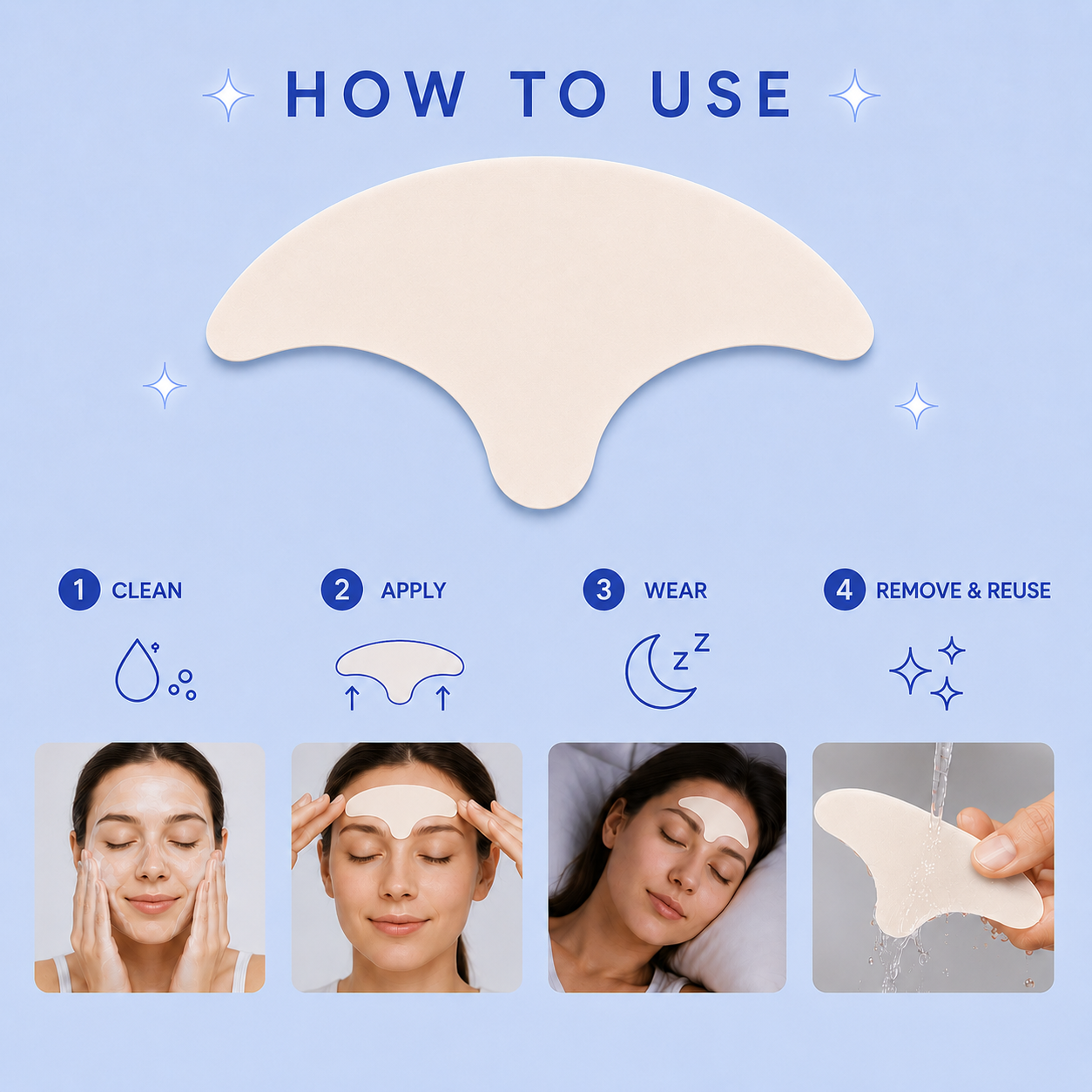 Neleba Sleep Wrinkle Patches
